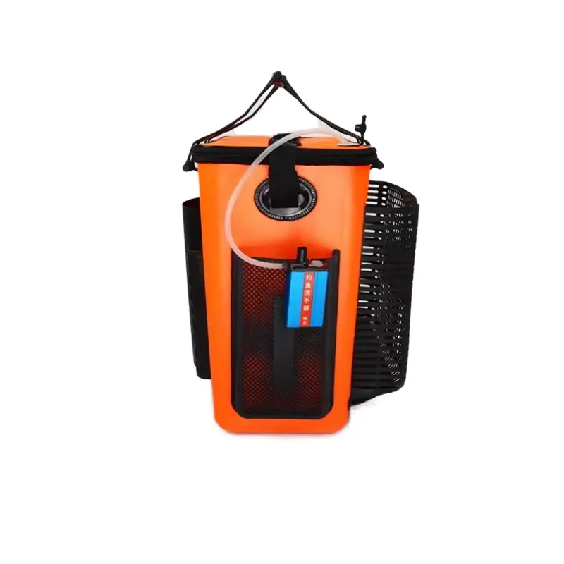 Outdoor Fishing Product Foldable Live Fish Fetch Water EVa Tackle Fishing Bag Bucket