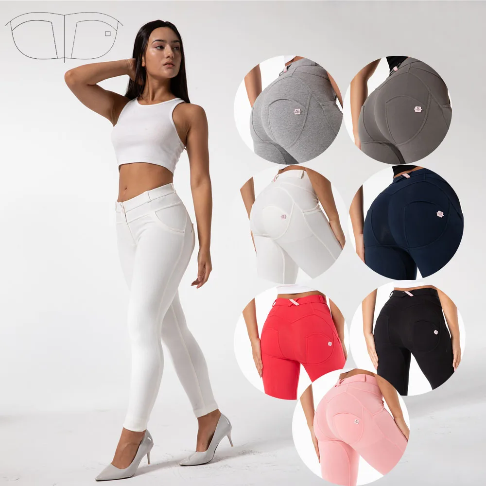 Royal wolf sexy hip push up woman shape pants custom logo leggings athletic sports pants yoga gym workout leggings