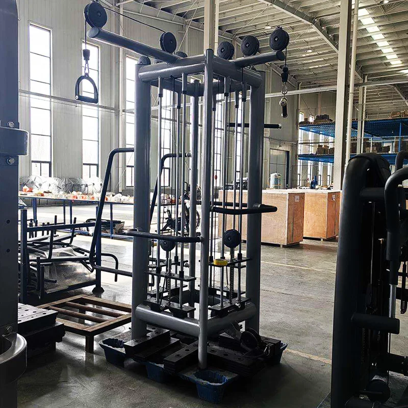 OEM Service Hot Sale New Arrival Pin Loaded Workout Equipment Best Used Techno-Gym 5 Stations Machine Cable Jungle