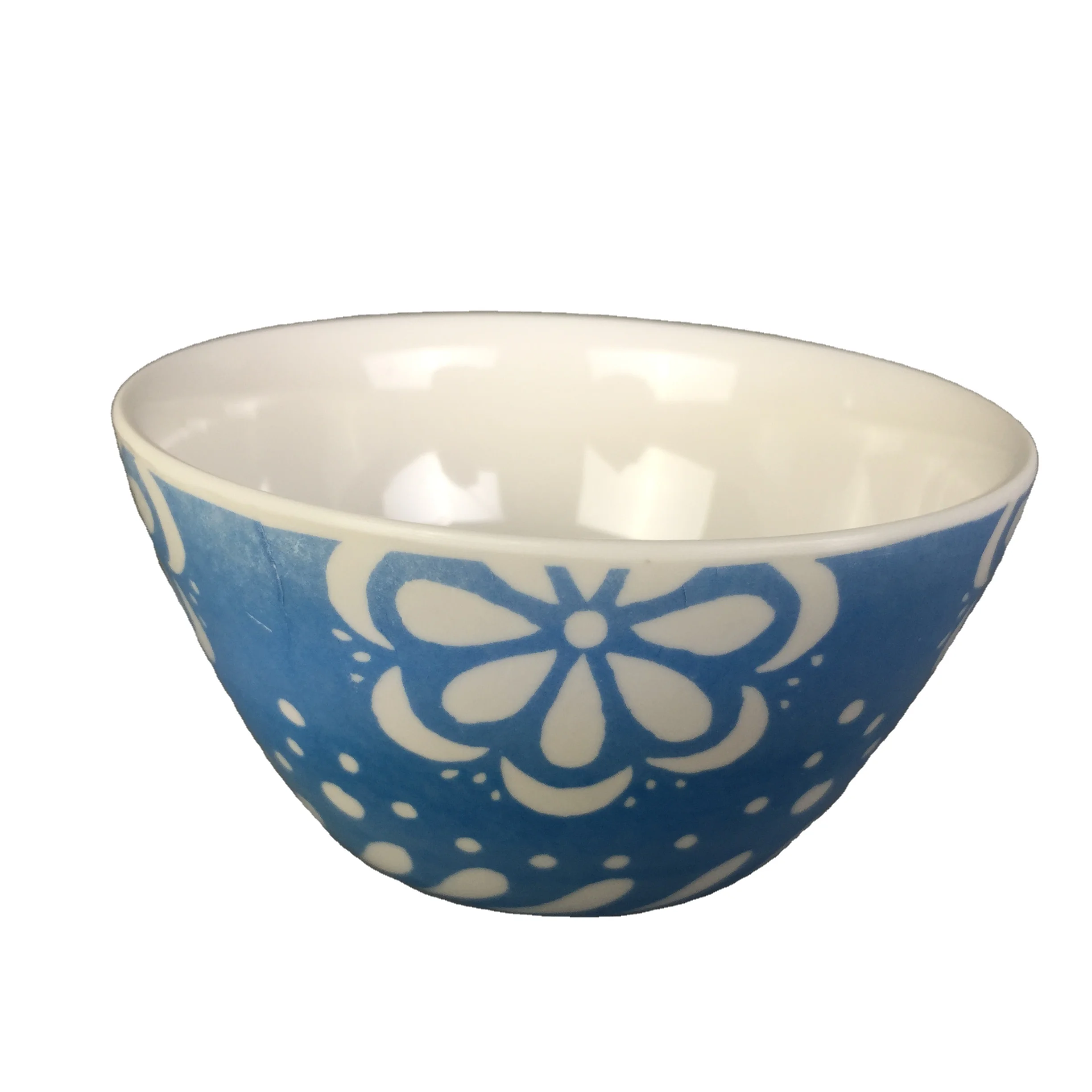 Hot selling Melamine Soup Custom Print Plastic Chinese Rice Bowl