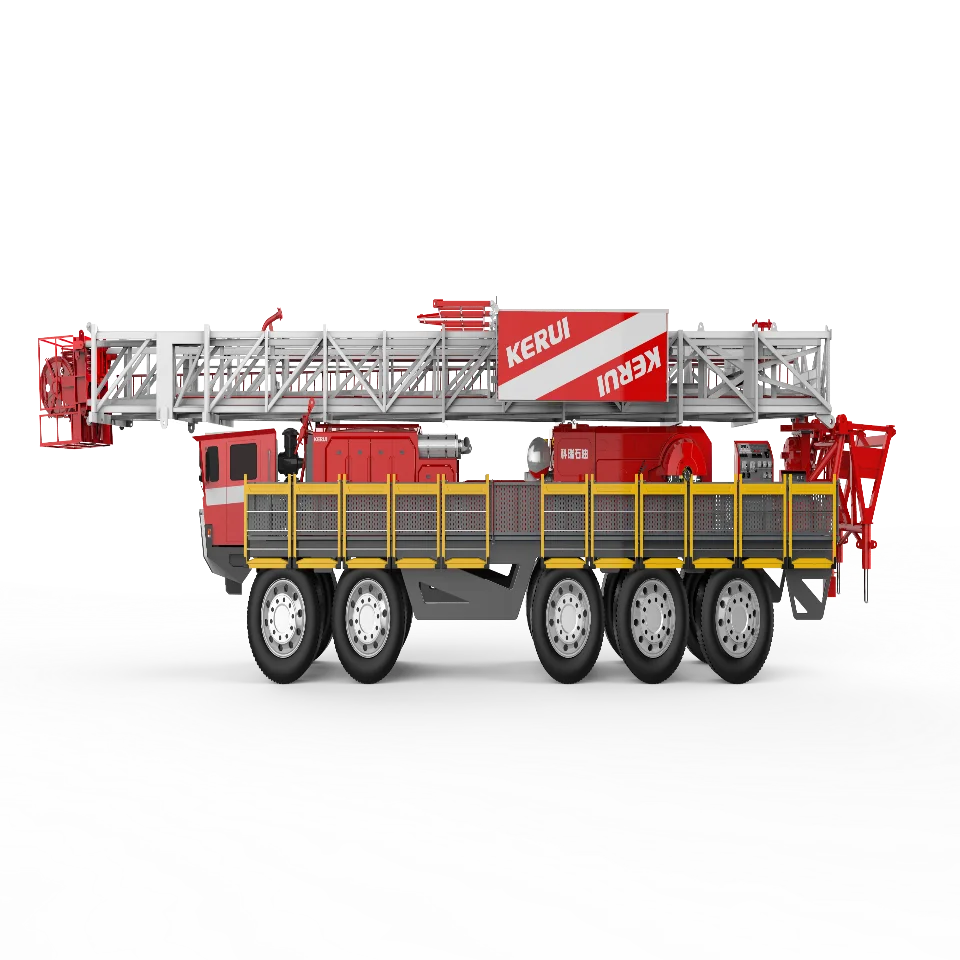 XJ750/750HP truck mounted workover rig in stock