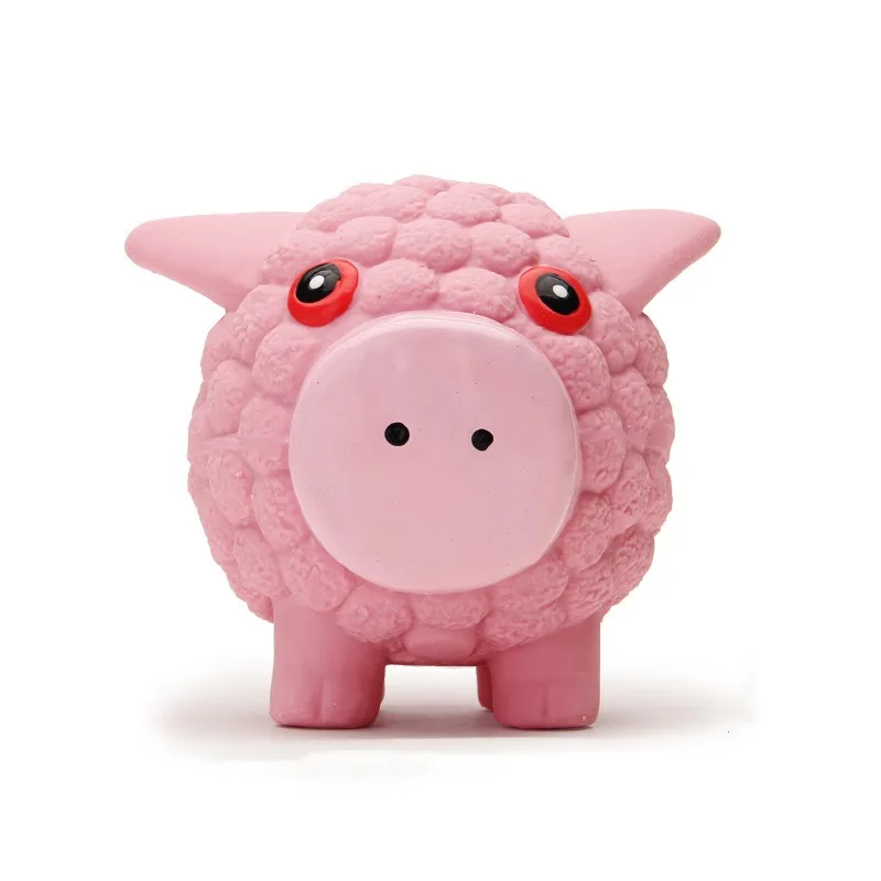New wholesale pet latex sound toy hedgehog pig owl animal series interactive fun chew chew chew resistant dog toys