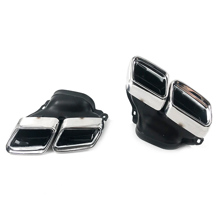 
Good Quality and price of silvery Split type tail throat car body kit for Benz W212 