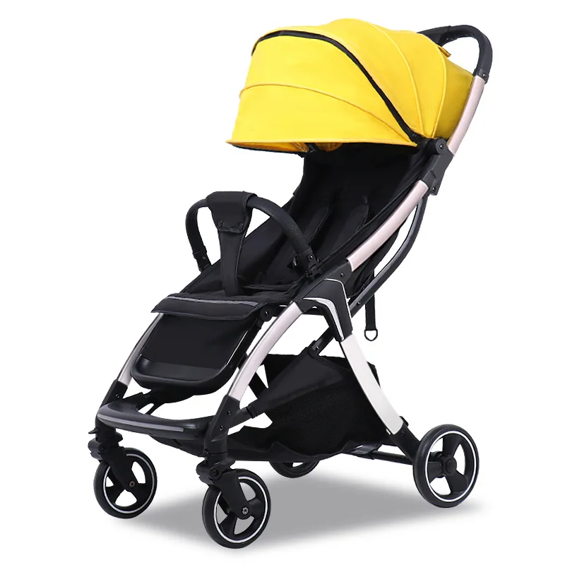 Two Way Comfortable Polyester Stroller Baby Car Seat Carriage  Multi-Functional Baby Stroller