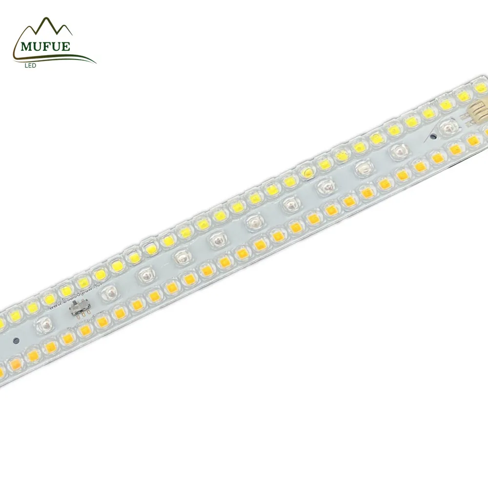 2023 new 48watt samsung LM301H 281b full spectrum led grow lights Indoor Plant UV IR Switch dimmer luces led lens led sun board