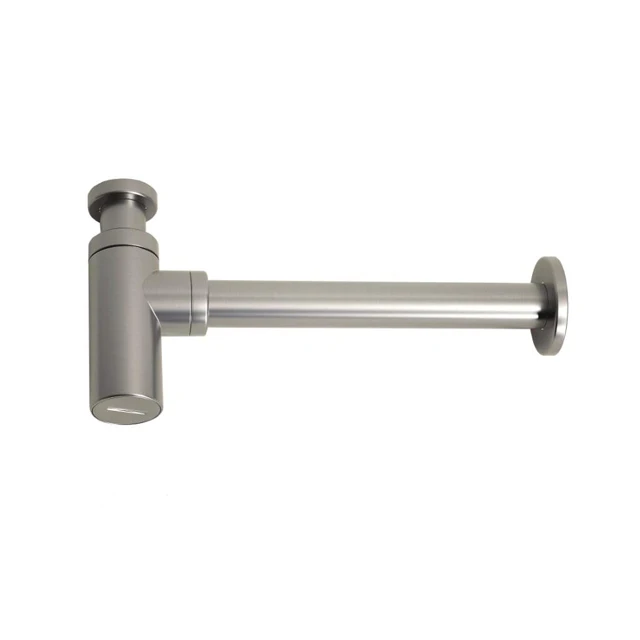 CUPC Watermark brushed gold brass Stainless steel basin waste pipe bottle Trap