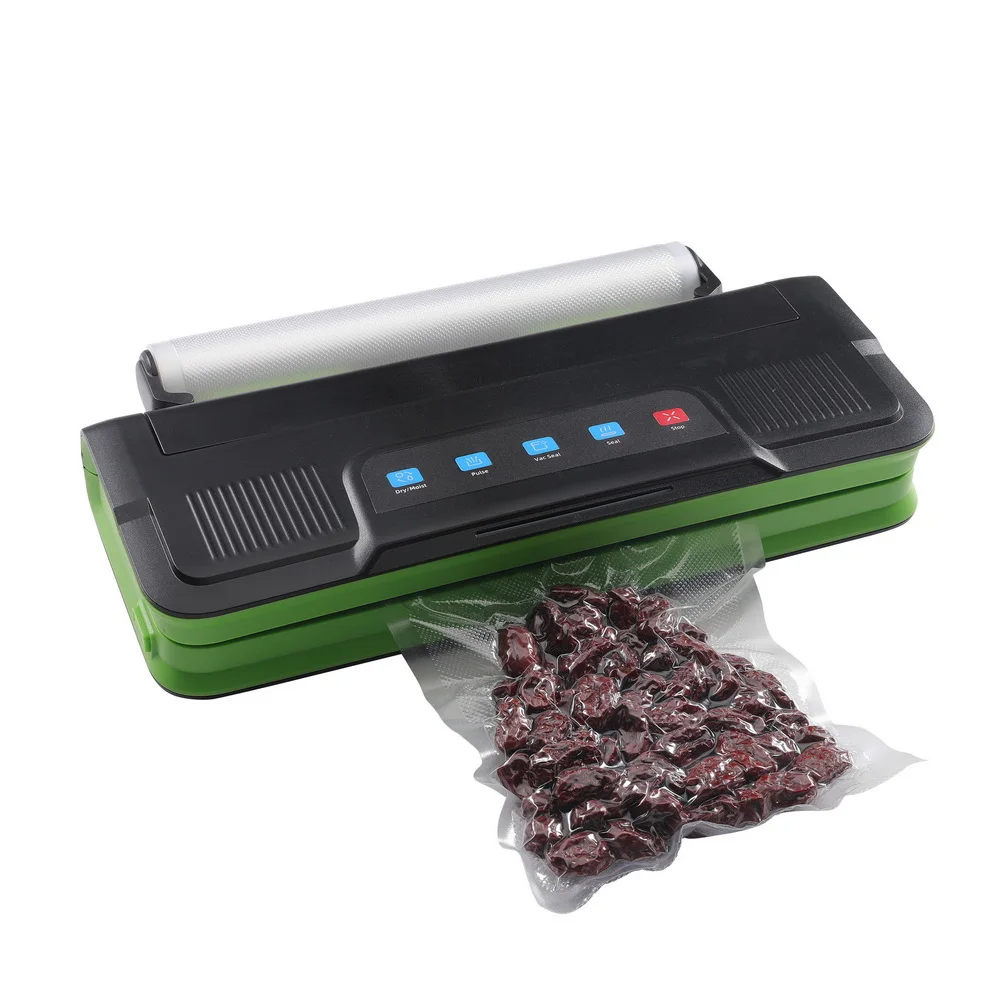 QH-20 CB Certificates Dry Moist Home portable  Vacuum food sealer Vaccum Machine built in bag cuter Vacuum tube