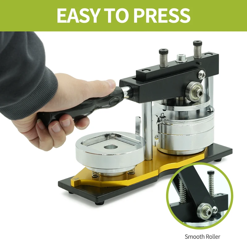 Metal Diy Photo Fridge Magnet Making Machine Kit For Industrial Use With Powerful Motor And Customizable Metal Components