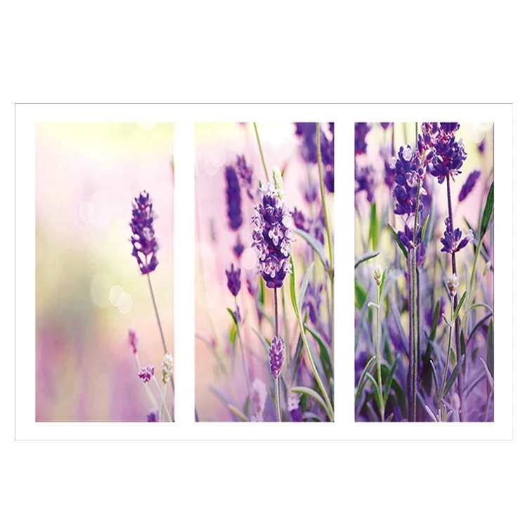 
Popular holiday supplies flower image round diamond painting full diamond painting sale 3 sets of painting embroidery 