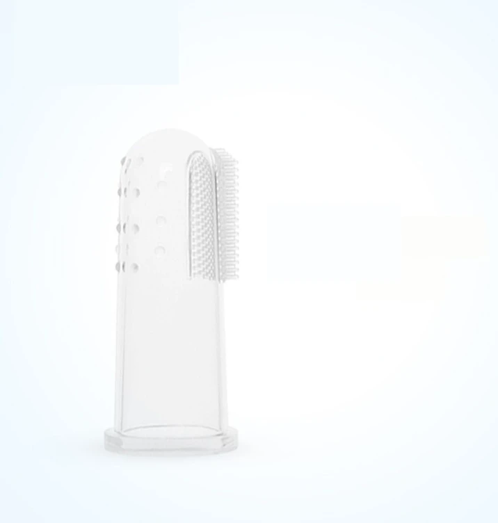 Baby Manual Silicone Finger Toothbrush Clean Oral Tongue Dental Hygiene