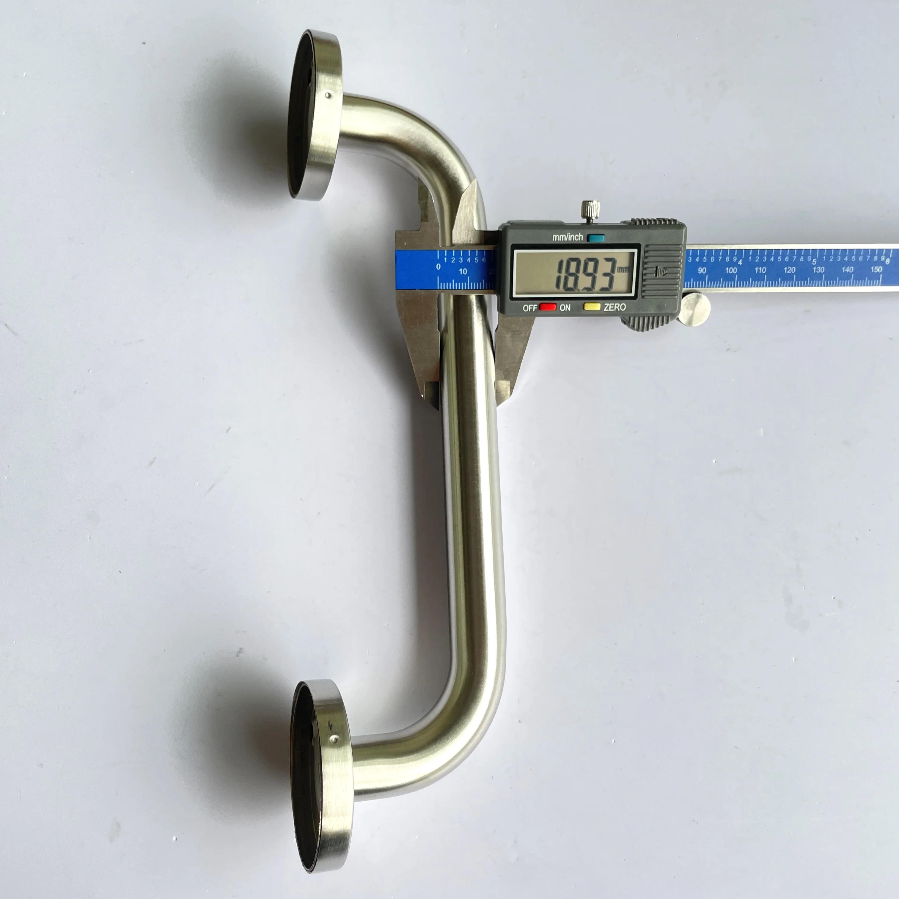 Stainless Steel Brushed Shower Grab Bar Safety Hand Rail Support Non-slip Bathroom Handrail