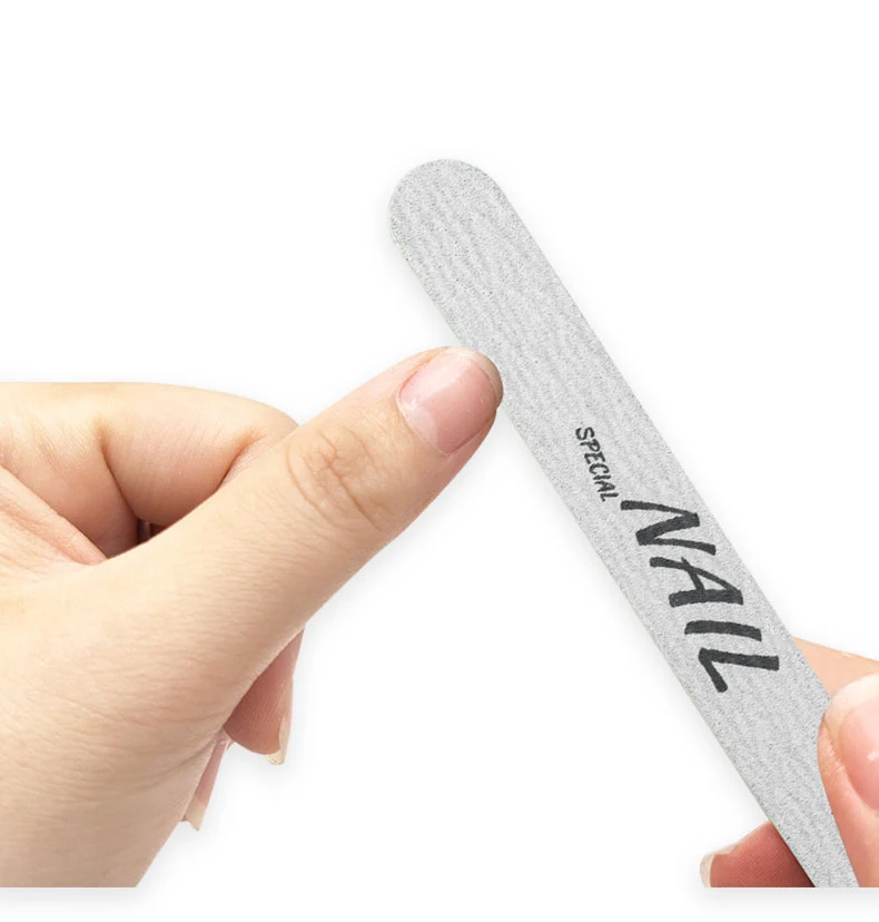 Zebra Nail File 100/180 180/240 Grit Cheap Disposable Wooden Nail File