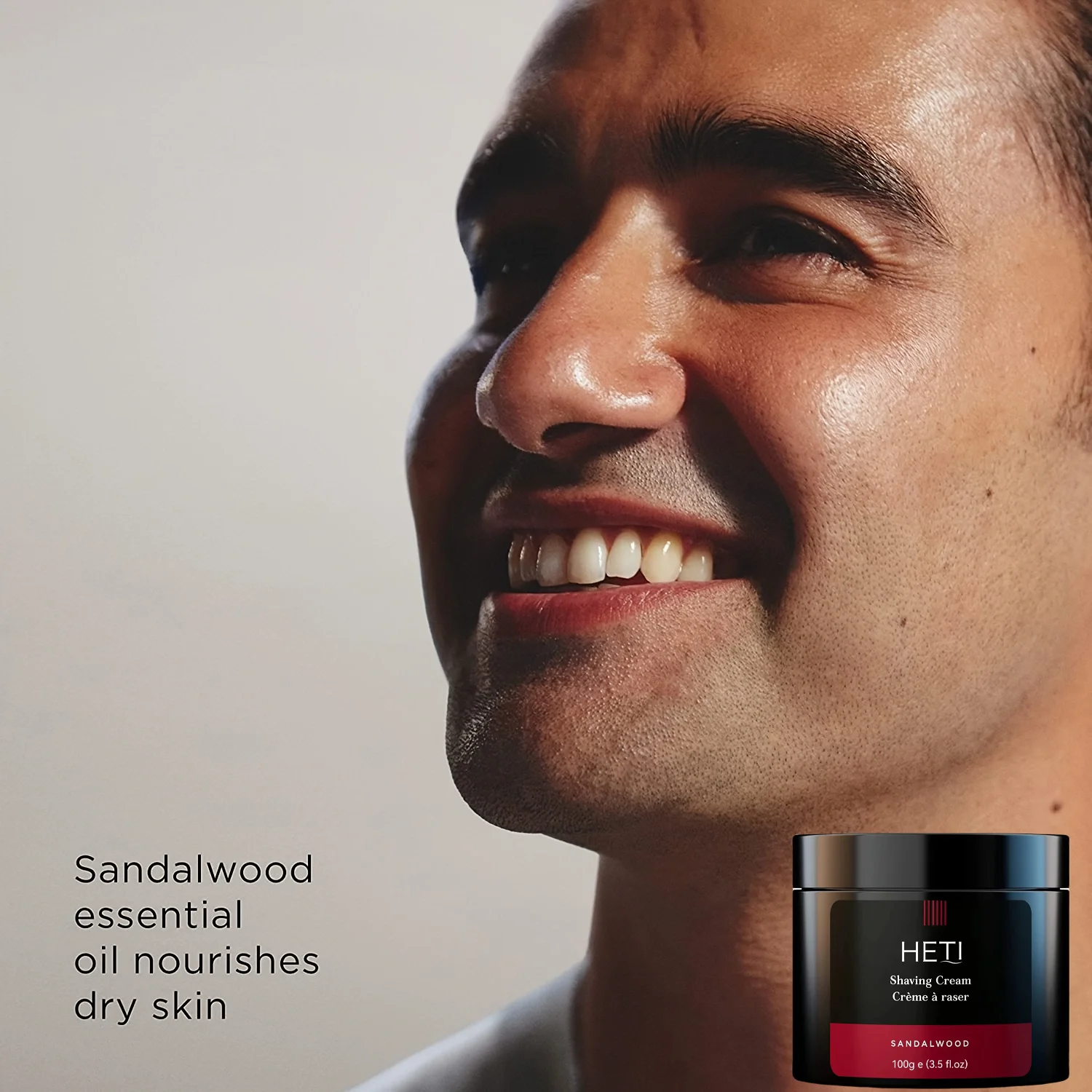 100ML shaving cream How easy the foam is to clean