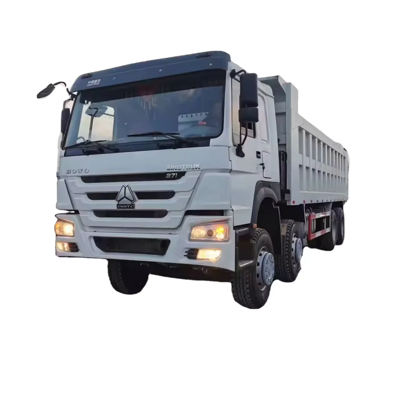 Cheap 2023 Chinese 8x4 350hp Howo Tx7 Sinotruck 40 Ton 12 Wheels New Mining Dump Truck Heavy Tipper Trucks Lowest Price