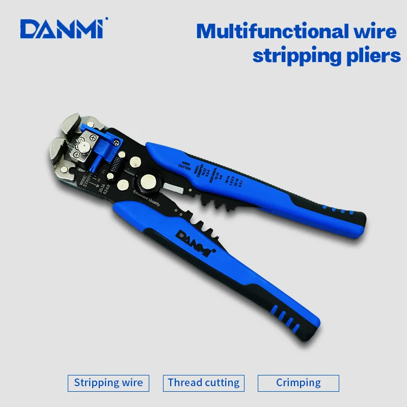 Multi-Function Wire Stripping Tools Cable Cutter Automatic Wire Stripper Cable Stripping Cutting