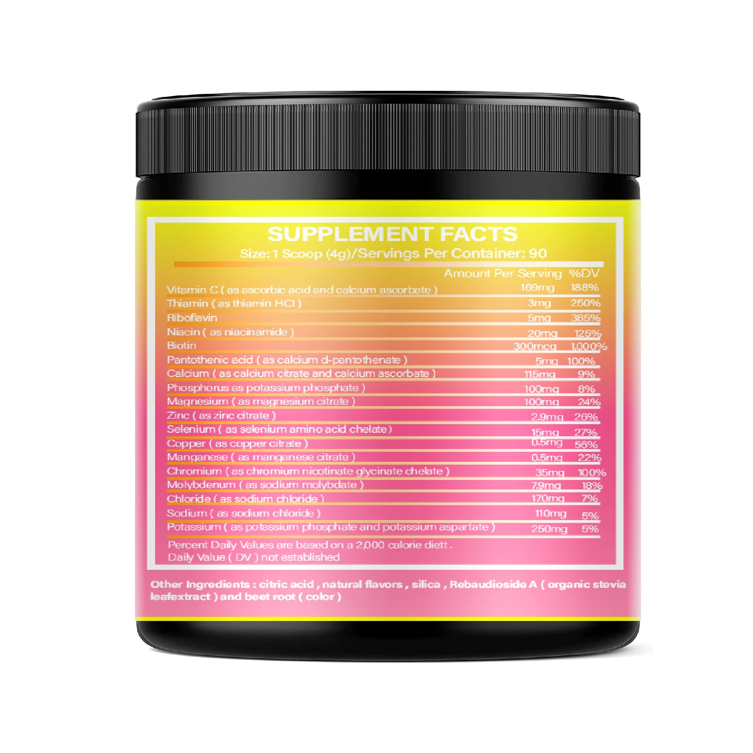 Keto Electrolyte Beverage Drink Workout Supplement Formula Rehydration Recovery Electrolytes Drink Powder For Sport Pink Lemon