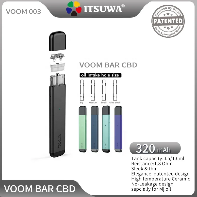 
Itsuwa Voom CBD Vape CartridgeCBD Vape Sigaret Drydan Electronig Sigaret Elektr Sigaret Elektwonik 