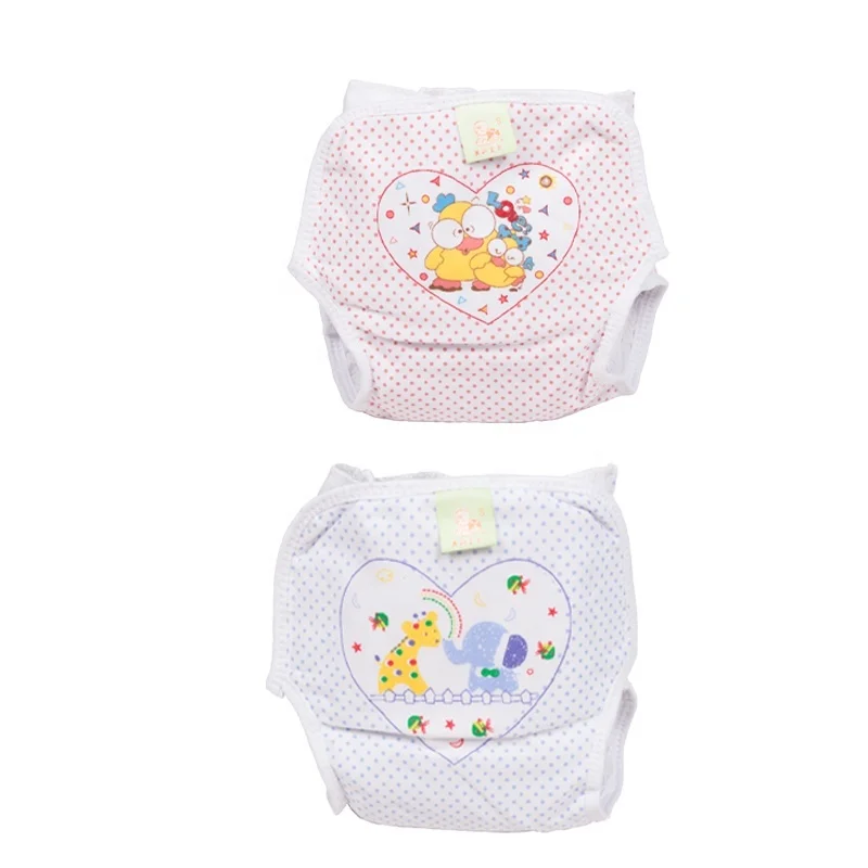 Custom baby training pants cartoon eusable nappies baby pants diaper cloth nappies
