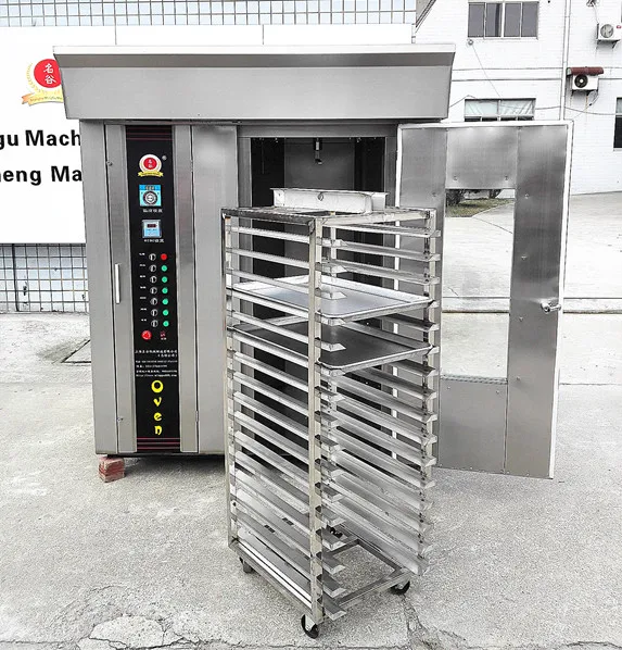16 Trays Rotary Convection Oven GAS Bread