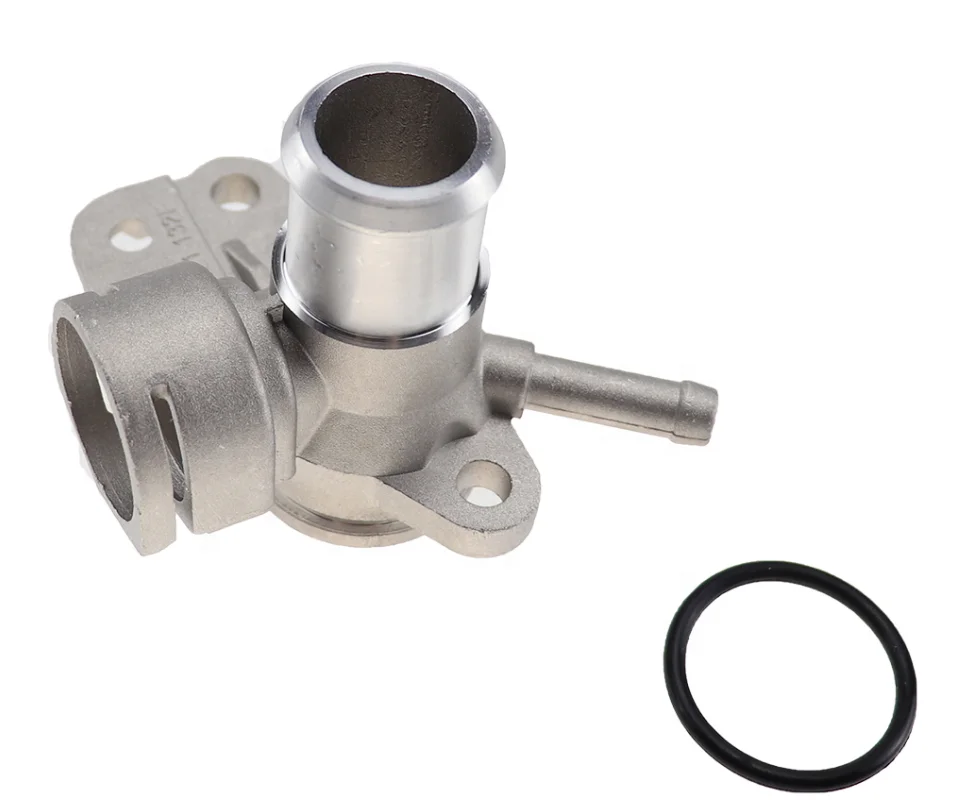 06J121132F Aluminum Water Coolant Hose Connector Flange For audi  A3 Q3 TT Skoda Octavia