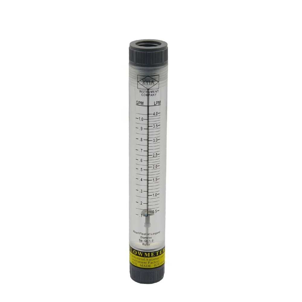 
high quality low price industrial PVC float variable RO water flow meter 