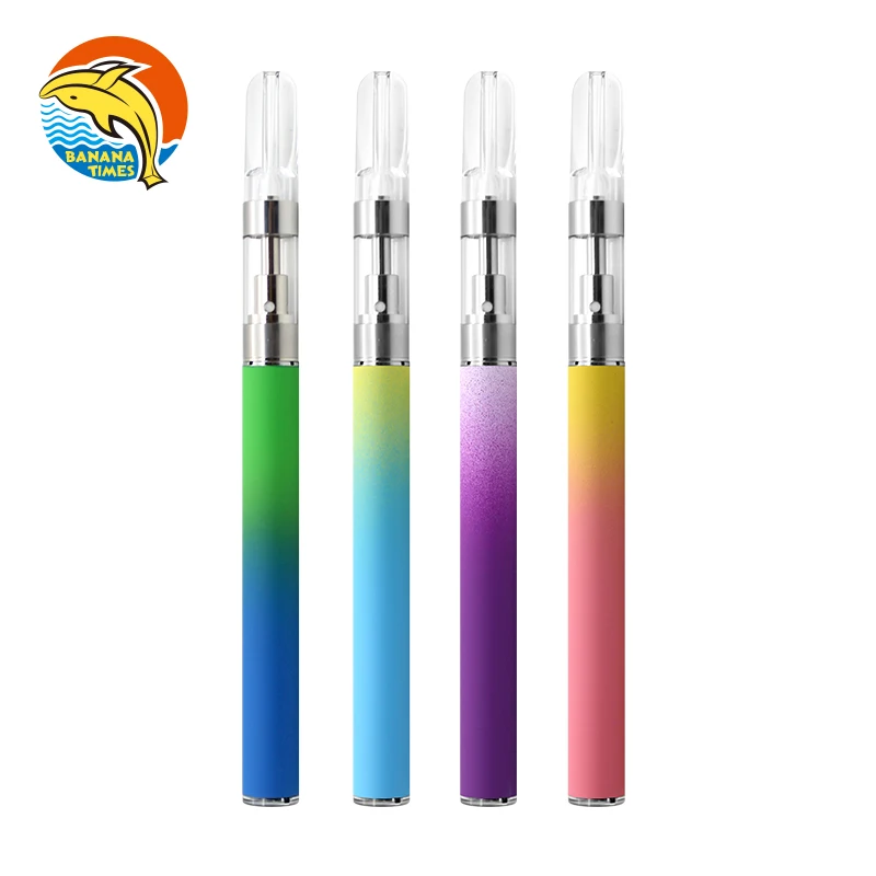 Bananatimes glass 510 cbd vape pen cartridge custom logo vape cartridge 0.5ml