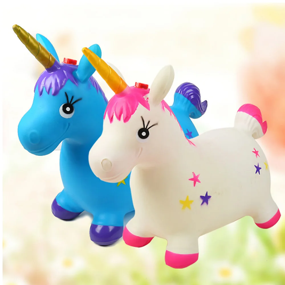Factory Price Children Inflatable Jumping Animal Toys Pvc Hopping Animal Toys Inflatable Jumping Horse For Kids