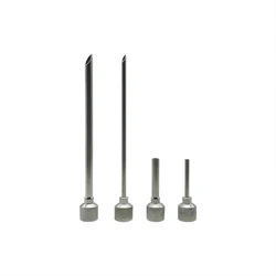 Set of 4 Stainless Steel Injector Tips for Whipped Cream Dispenser