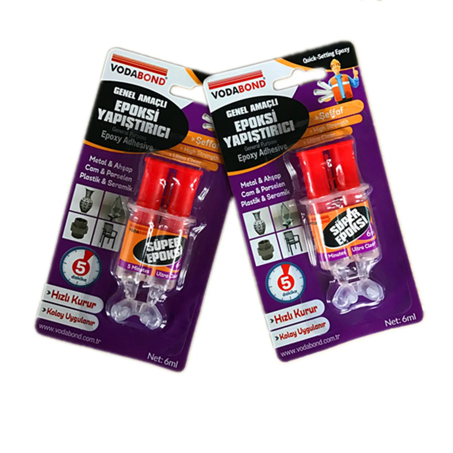 Fast Dry 5 Minutes Pure AB Glue Epoxy Resin And Hardener