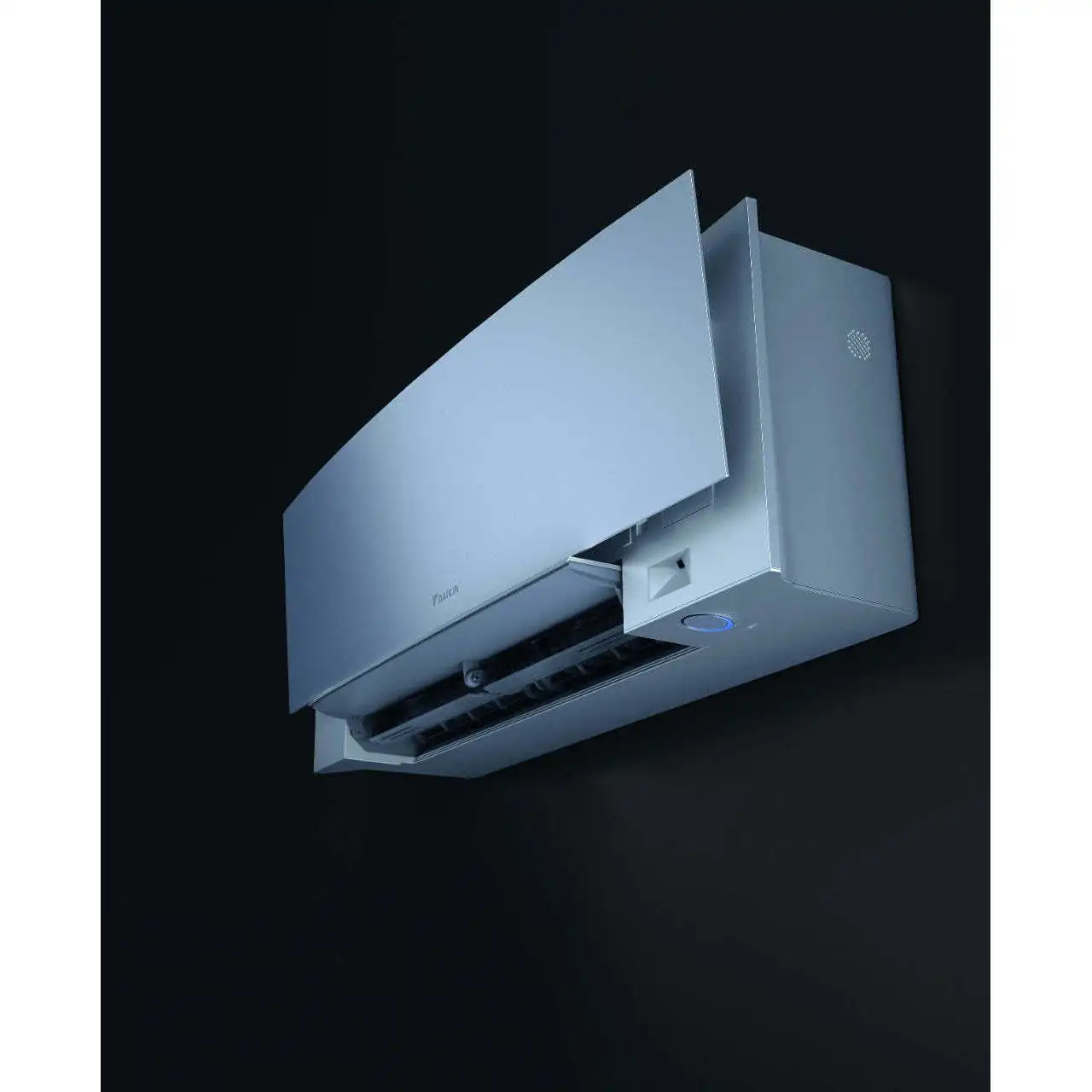Unità Interna a Parete Daikin Bluevolution serie EMURA SILVER III 12000 Btu FTXJ35AS R-32 Wi-Fi Integrato Colore Argento
