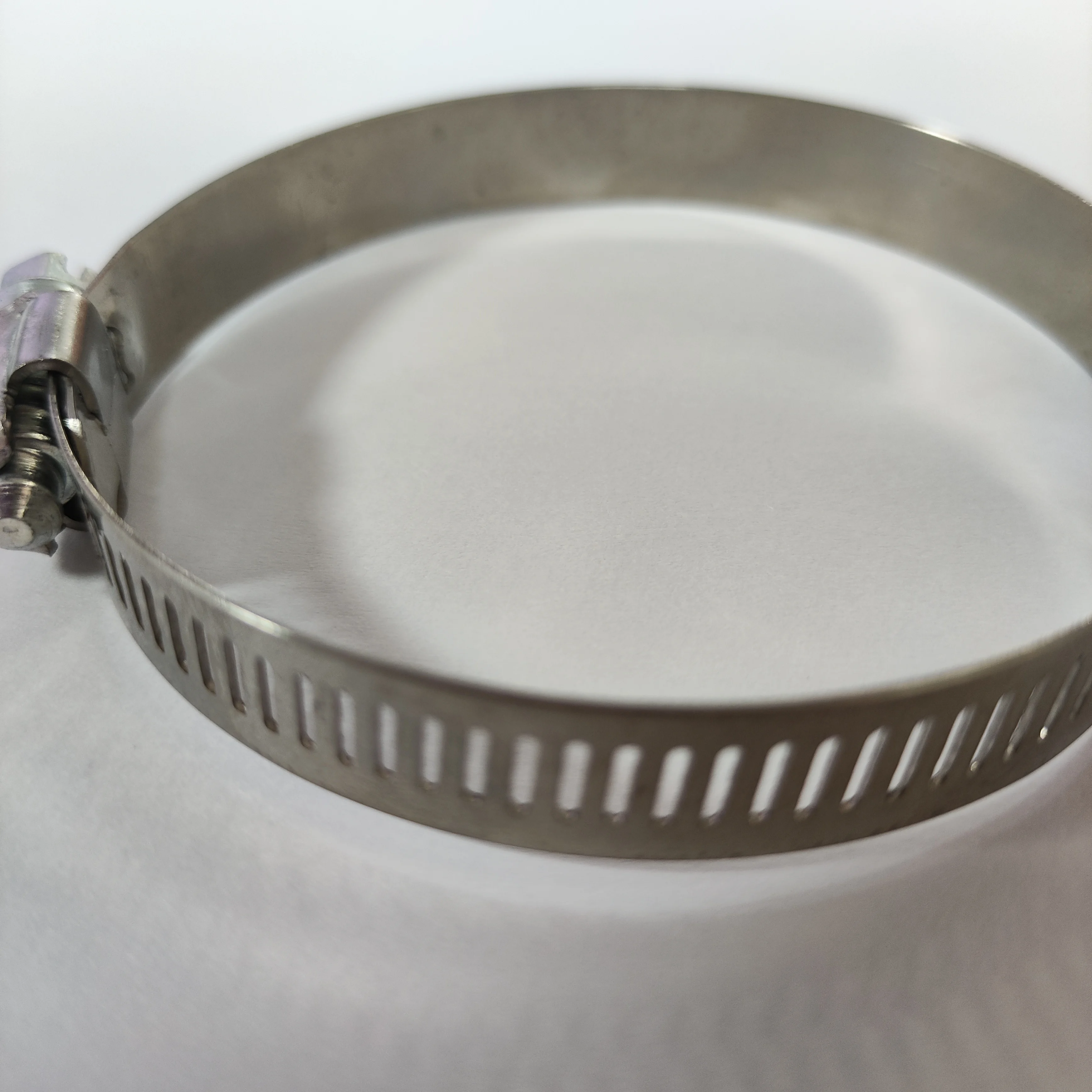 Perforated Band American Type Hose Clamp for Pipe Galvanized Steel Car Auto Hot Sales in Japan Germany France