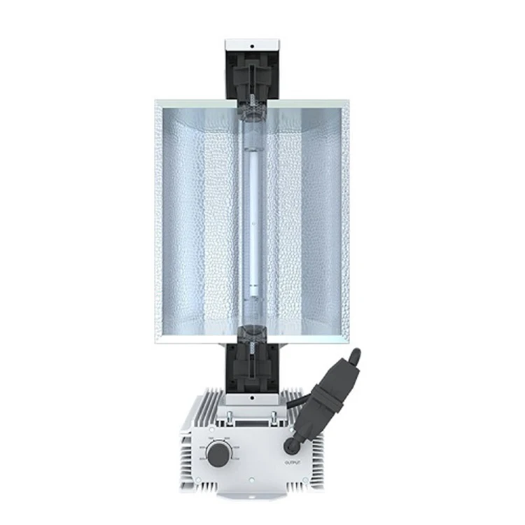
1000W HPS Double Ended Grow Lights Fixture with Dimmable Ballast for hydroponic 
