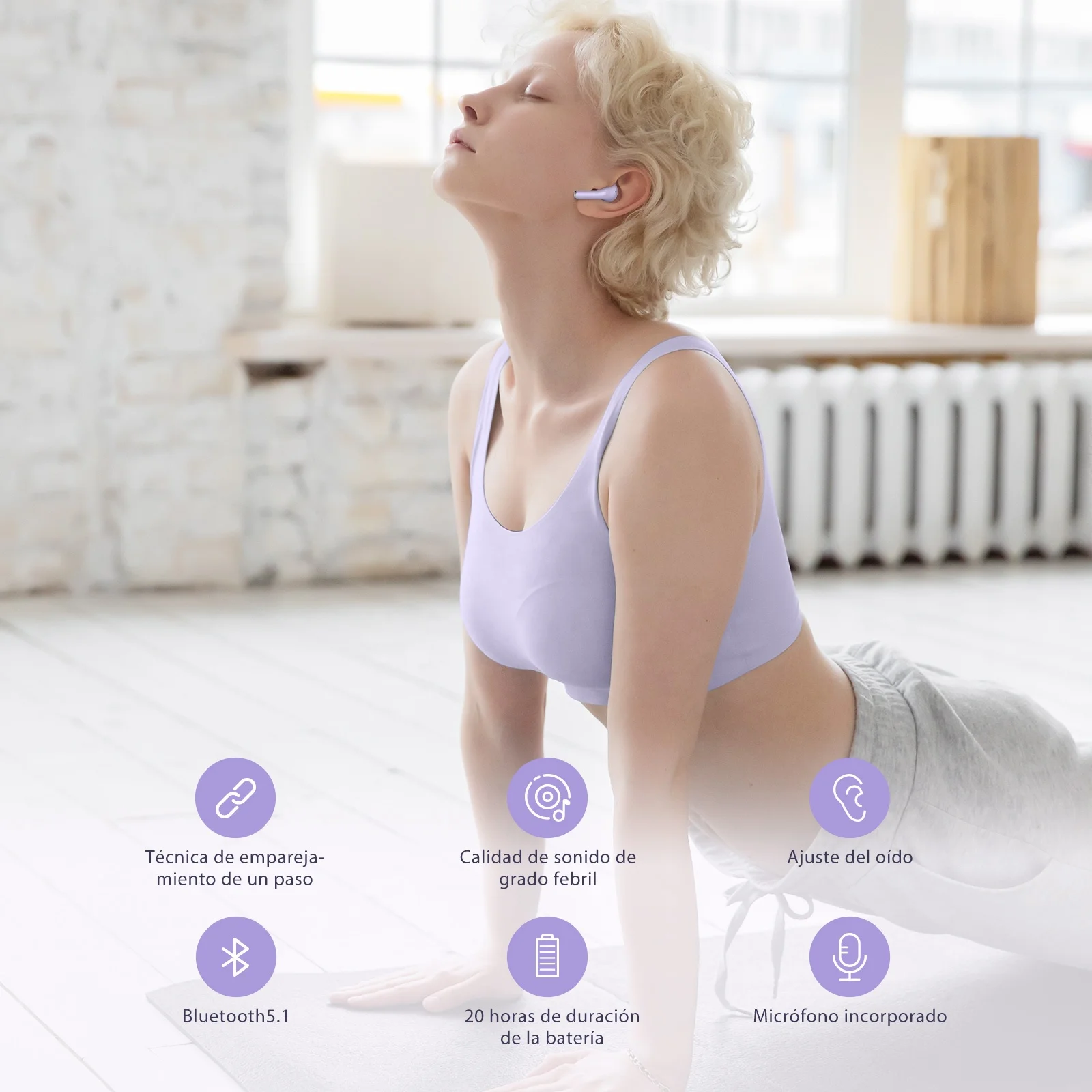 Newest 2024 Wireless Earbud Stereo Bass Earphones Noise Cancelling Ear Buds Waterproof  Sports Bluetooth Headphones