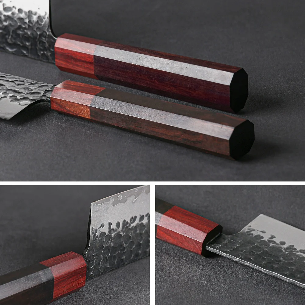 Отличное качество AUS-10 сталь японский кованый шеф-повар ручной работы нож накири