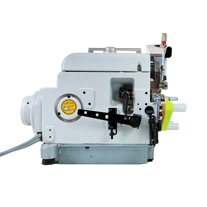 
EX Direct drive 4-thread top with bottom feed overlock sewing machine 