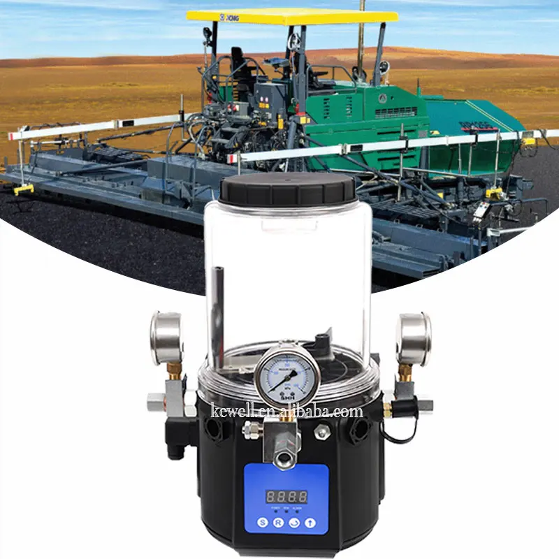 Electric 12V24V 220V 380V Lobe Thin Auto Dry Central Plunger Greasing Oil Transfer Lube Piston Grease Pump Feeder As Lubricator