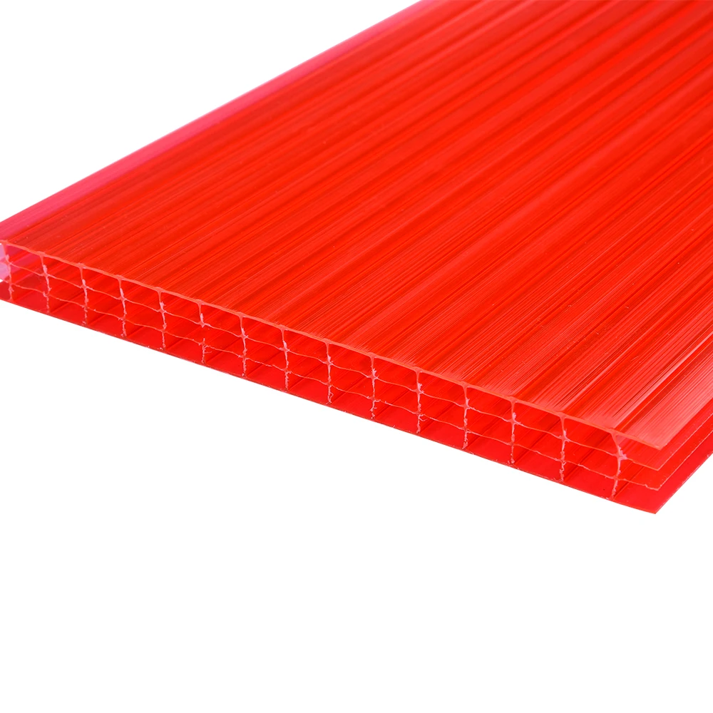 2mm 4mm 6mm 8mm 10mm 12mm 14mm 16mm cellular polycarbonate hollow sheet