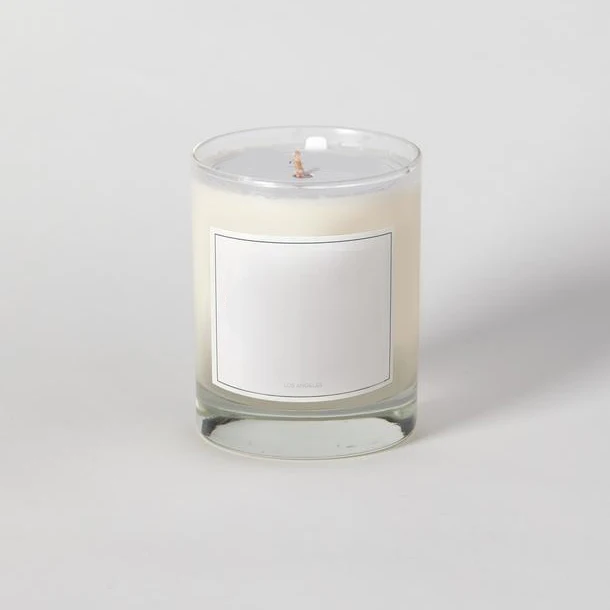 100% hand poured votive artificial wedding decor round wood wick thick bottom glass jar Jo soy Malone scented candles with box