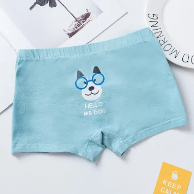 
Hotsale 4-12 Years Cute Printing High Quality Pure Cotton Boy Kids Underwear 