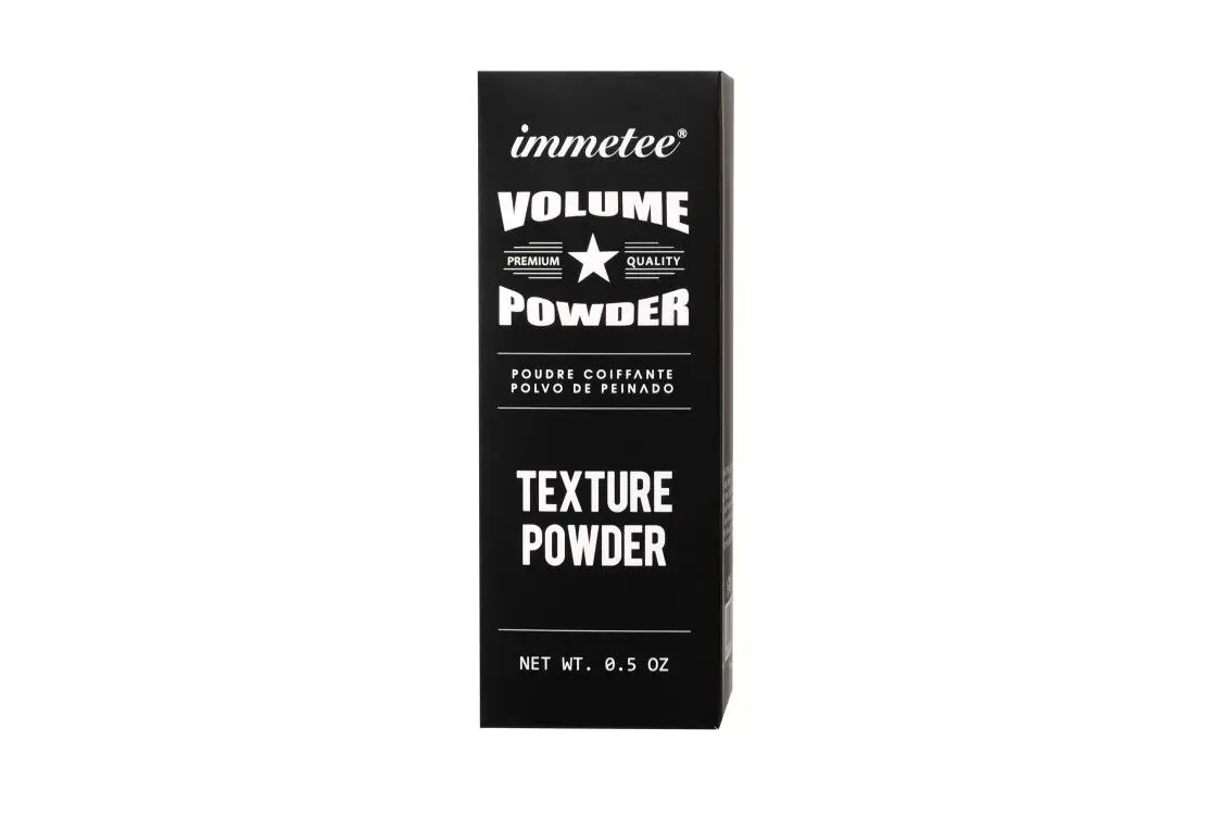 Immetee Free Sample White Color Dry Hair Powder Texture Powder Oil Control  Hair Powder For Man Hair Style