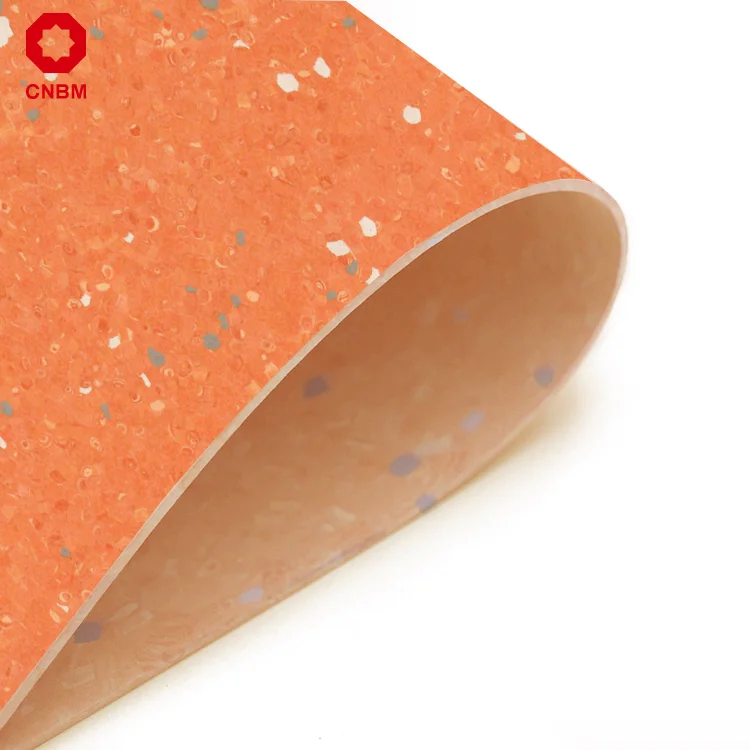 2mm-3mm  Non-directional Plastic Vinyl  Flooring Anti-bacterial Group T for Hospital/Education/Office