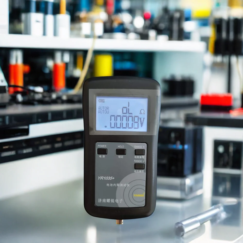 YR1035+Internal Resistance Tester 0-100v battery tester lifepo4 li ion battery a-lkaline nickel cadmium button cell tester