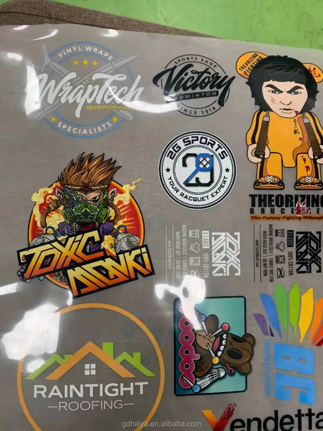  Холодный пилинг ПЭТ пленка для струйного принтера на футболке ткани одежды