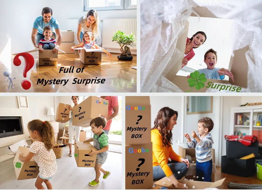 At least 3 pcs electronic Surprise Mystery Box Blind Gift may open: wireless TWS earphones, Tablet Computer,Smart Watches,Drone