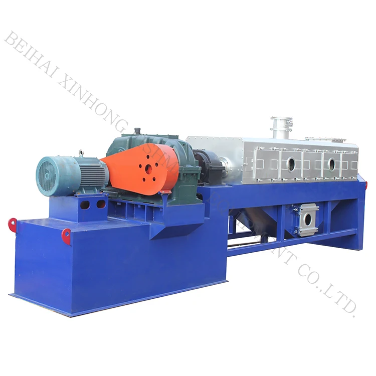 Xinhong Automatic Fishmeal Machine Top-Seller Double Screw Press 50T Per Day Pressing Fish Machine