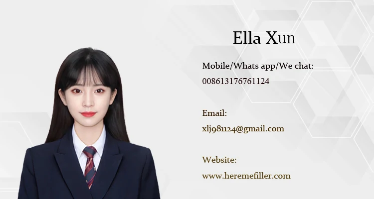 Heremefill  Injecting cross-linked gel hyaluronic acid skin filling facial filler facial wrinkles