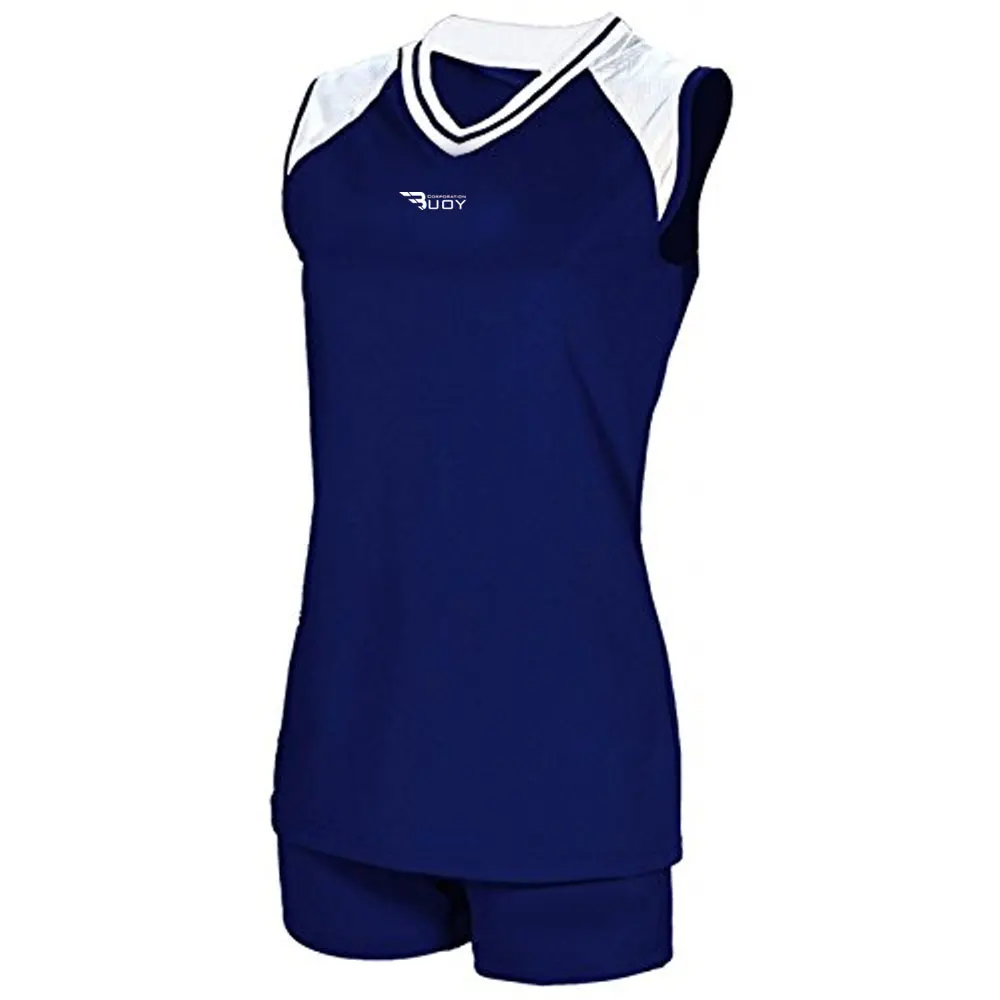 
Hot Selling Volley Ball Uniform Sets 100% Polyester Breathable Comfortable High Quality Volley Ball Uniforms 