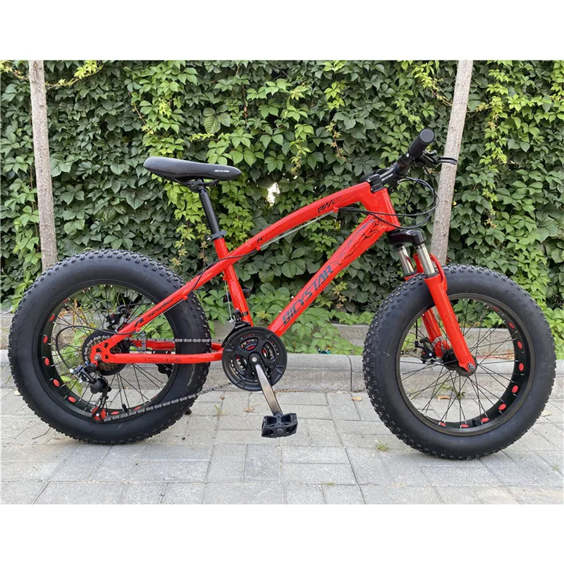 20 inch colored fat tire steel frame in alloy wheel cash on delivery in India fat tyre 21 gear fat tyre bicycle for men