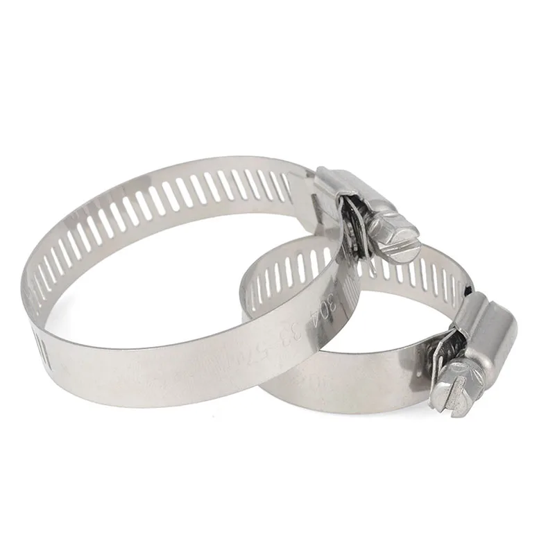 6-101mm Stainless Steel 304 Hose Clamps