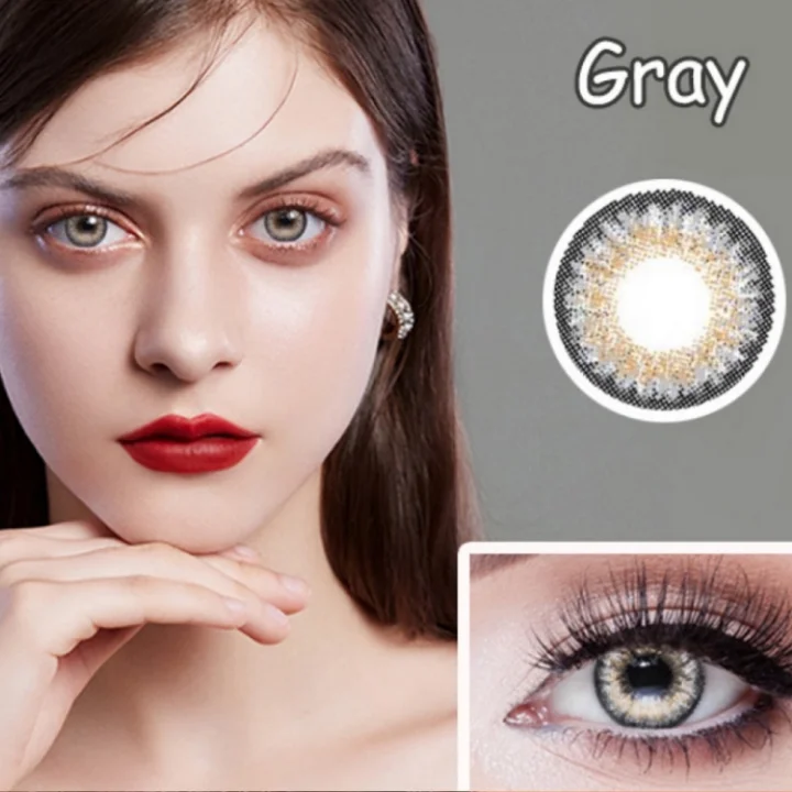 m4 colored contact lenses for brown eyes wholesale 16mm gray  lensgoo freshgo color contacts lenses